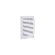Idro Bric Griglia Aerazione in Plastica Abs Bianca 17x25cm  Fissaggio a Viti