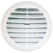Idro Bric Griglia Aerazione 19cm con Molle Bianca