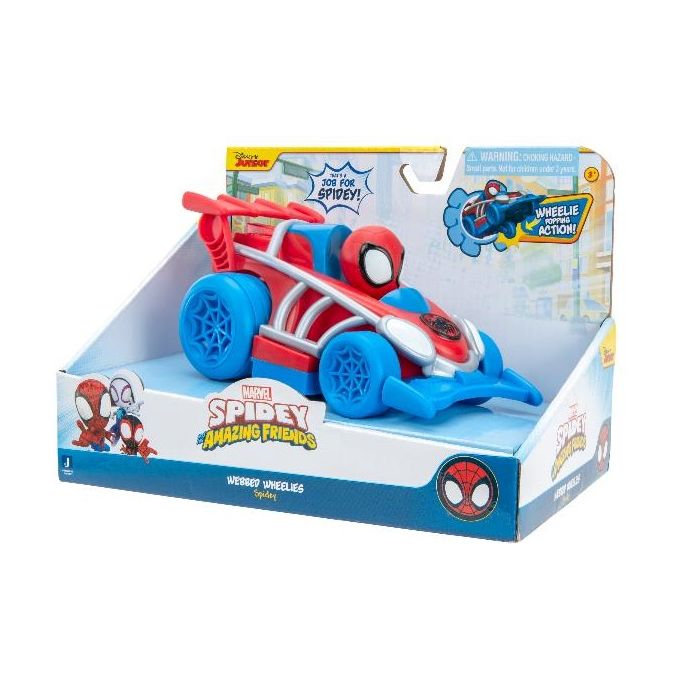 Rei Toys Playset Spidey Veicolo con Retrocarica Assortito