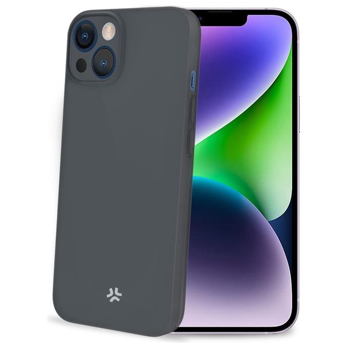 Celly Space Cover per iPhone 15 Plus Nero