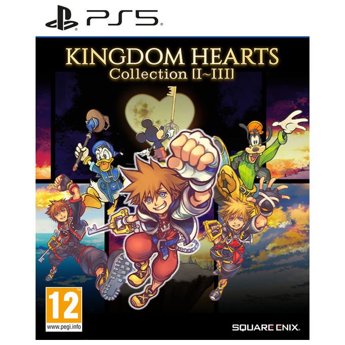 Square Enix SQXL00644 Kingdom Hearts Collection [I-III] Gioco PS5 Collezione RPG Azione Lingua Audio Inglese Giapponese PEGI 12 colore Blu