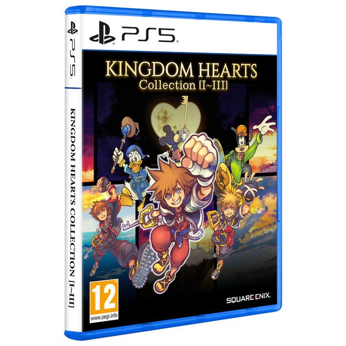 Square Enix SQXL00644 Kingdom Hearts Collection [I-III] Gioco PS5 Collezione RPG Azione Lingua Audio Inglese Giapponese PEGI 12 colore Blu