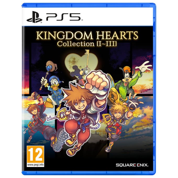 Square Enix SQXL00644 Kingdom Hearts Collection [I-III] Gioco PS5 Collezione RPG Azione Lingua Audio Inglese Giapponese PEGI 12 colore Blu
