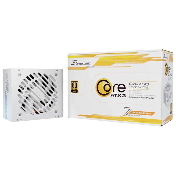 Seasonic SRP-CGX751-A5A32SF-W CORE GX-750 Alimentatore 750 W 80 PLUS Gold ATX Bianco