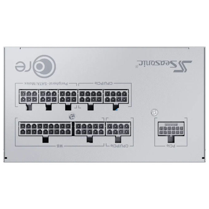 Seasonic SRP-CGX851-A5A32SF-W CORE GX-850 Alimentatore 850 W 80 PLUS Gold Completamente Modulare ATX 3.1 colore Bianco
