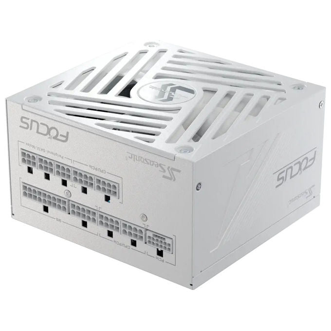 Seasonic FOCUS GX-750 V4 White Edition Alimentatore 750W ATX3.0 80 PLUS Gold Completamente Modulare colore Bianco