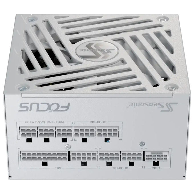 Seasonic FOCUS GX-750 V4 White Edition Alimentatore 750W ATX3.0 80 PLUS Gold Completamente Modulare colore Bianco