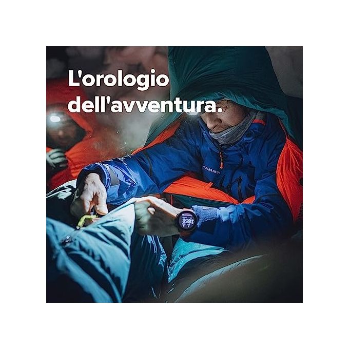 Suunto SS050862000 Vertical Smartwatch Sportivo GPS 49mm 1.4'' 280x280 Zaffiro 100m Cardio Altimetro Barometro 60 giorni colore Nero