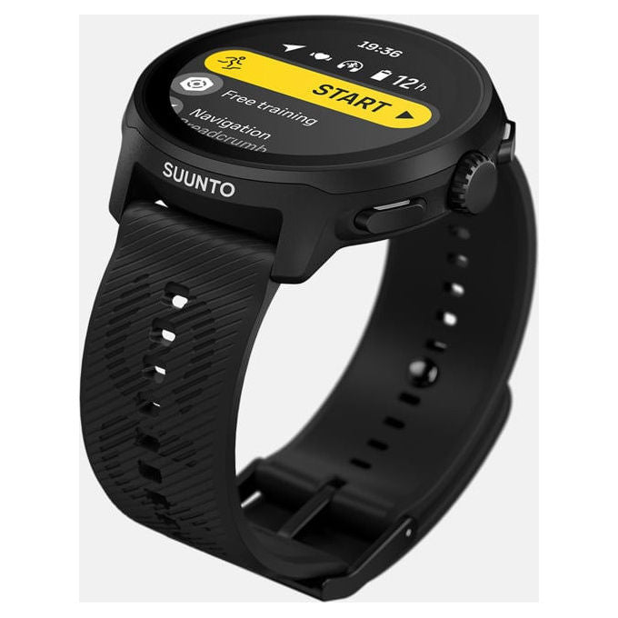 Suunto SS051272000 Run Smartwatch 3.35 cm (1.32'') AMOLED Touchscreen 466 x 466 Pixel GPS Altimetro Barometrico Cardiofrequenzimetro Impermeabile 50 m colore Nero