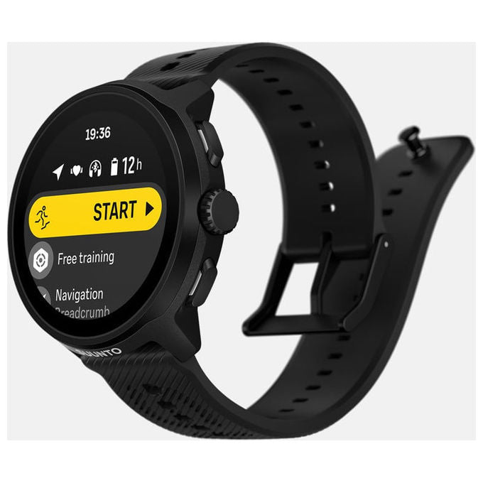 Suunto SS051272000 Run Smartwatch 3.35 cm (1.32'') AMOLED Touchscreen 466 x 466 Pixel GPS Altimetro Barometrico Cardiofrequenzimetro Impermeabile 50 m colore Nero