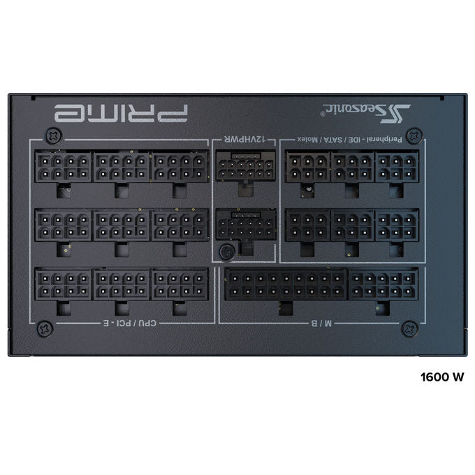 Seasonic ATX3 PRIME PX 1600 W Alimentatore ATX 1600 W 80 PLUS Platinum Completamente Modulare colore Nero