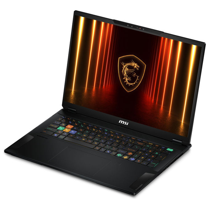 MSI STEALTH A18 AI+ A3XWHG-015IT Notebook Gaming 18'' QHD+ 240Hz AMD Ryzen AI 9 370 32GB DDR5 2TB SSD NVMe PCIe Gen4 NVIDIA GeForce RTX 5070 Ti 12GB colore Nero