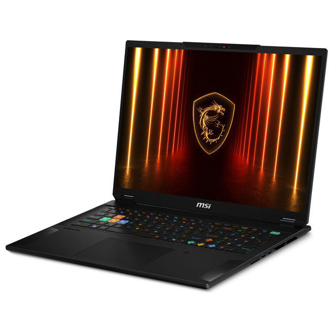MSI STEALTH A18 AI+ A3XWHG-015IT Notebook Gaming 18'' QHD+ 240Hz AMD Ryzen AI 9 370 32GB DDR5 2TB SSD NVMe PCIe Gen4 NVIDIA GeForce RTX 5070 Ti 12GB colore Nero