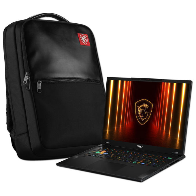 MSI STEALTH A18 AI+ A3XWHG-015IT Notebook Gaming 18'' QHD+ 240Hz AMD Ryzen AI 9 370 32GB DDR5 2TB SSD NVMe PCIe Gen4 NVIDIA GeForce RTX 5070 Ti 12GB colore Nero
