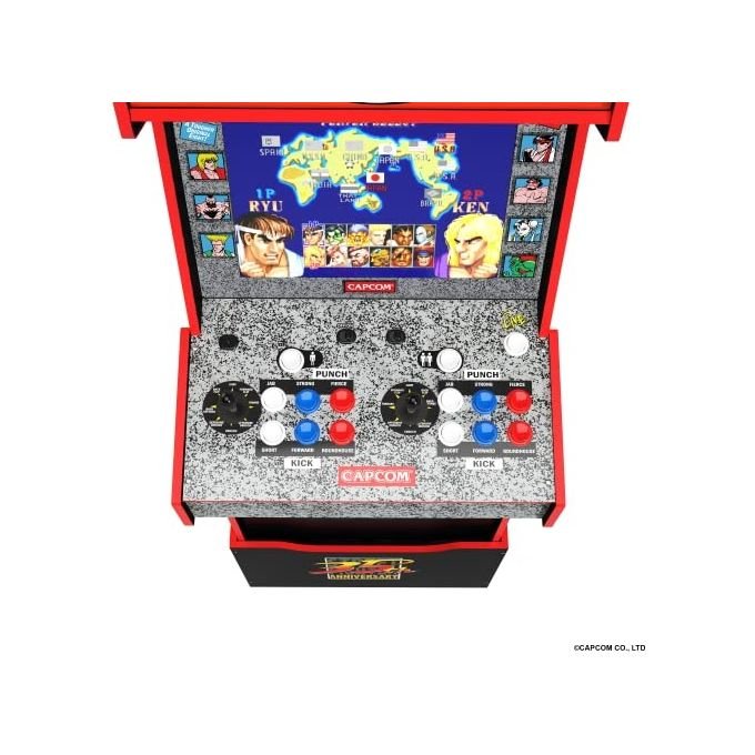 Arcade1up Console Videogioco Street Fighter Capcom Legacy Arcade Game Yoga Flame Edition