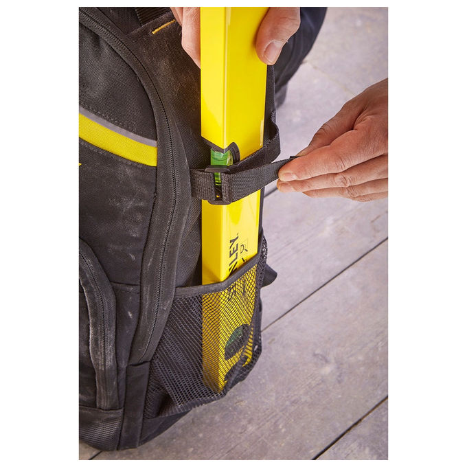 Stanley STST83307-1 Cassetta per Attrezzi con Tasche con Cerniera e Tracolla colore Nero Giallo