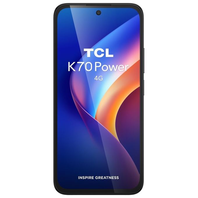 TCL K70 POWER 4G SPACE GREY Smartphone 8 GB 256 GB 6.8'' 50 MP 6500 mAh Android 16.0 colore Grigio