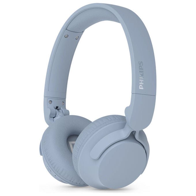 Philips TAH4000BL-00 Cuffie On-Ear Wireless Bluetooth 6.0 Multipoint Driver 32mm 70h Autonomia Ricarica Rapida colore Blu