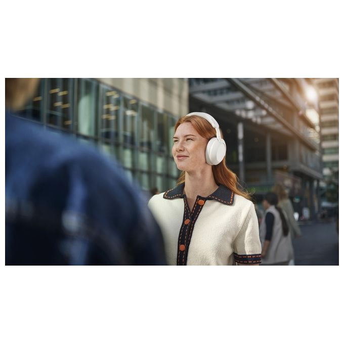 Philips TAH8000EWT-00 Cuffie Wireless Over-ear con Cancellazione Attiva del Rumore Bluetooth 5.4 Fino a 70 ore di autonomia colore Bianco