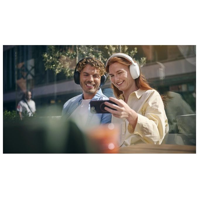 Philips TAH8000EWT-00 Cuffie Wireless Over-ear con Cancellazione Attiva del Rumore Bluetooth 5.4 Fino a 70 ore di autonomia colore Bianco