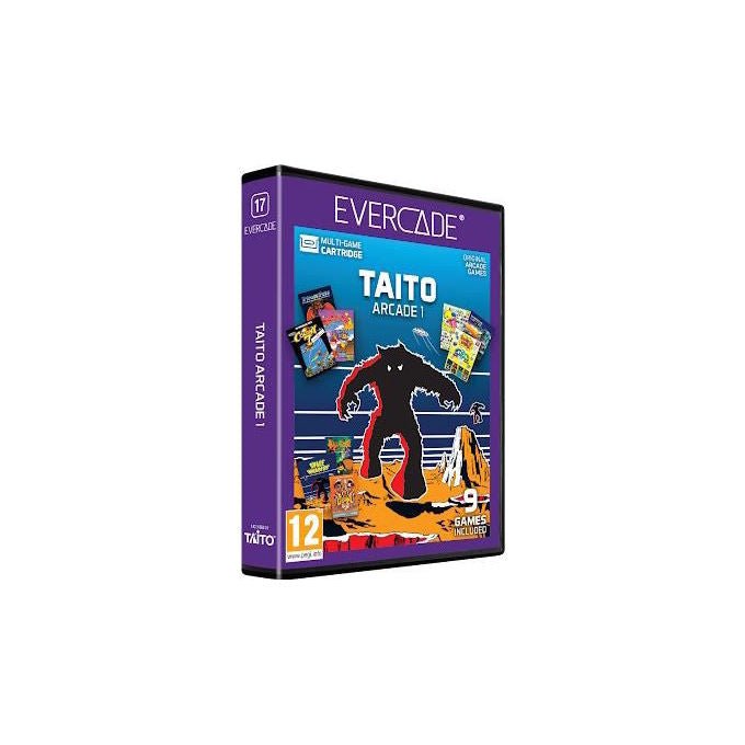 Evercade, Accessori, Taito Arcade 1, 9 giochi inclusi