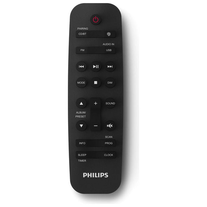 Philips TAM4205M2-12 Microsistema audio per la casa 80 W Bluetooth 5.4 Lettore CD USB Radio FM colore Nero Argento