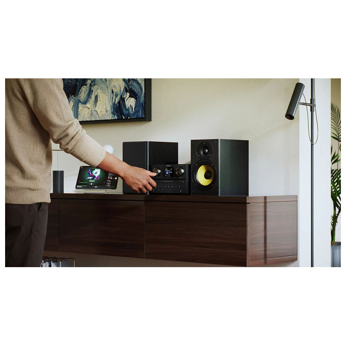 Philips TAM8905M2-10 Microsistema audio per la casa 100 W DAB+ Bluetooth 6.0 colore Nero