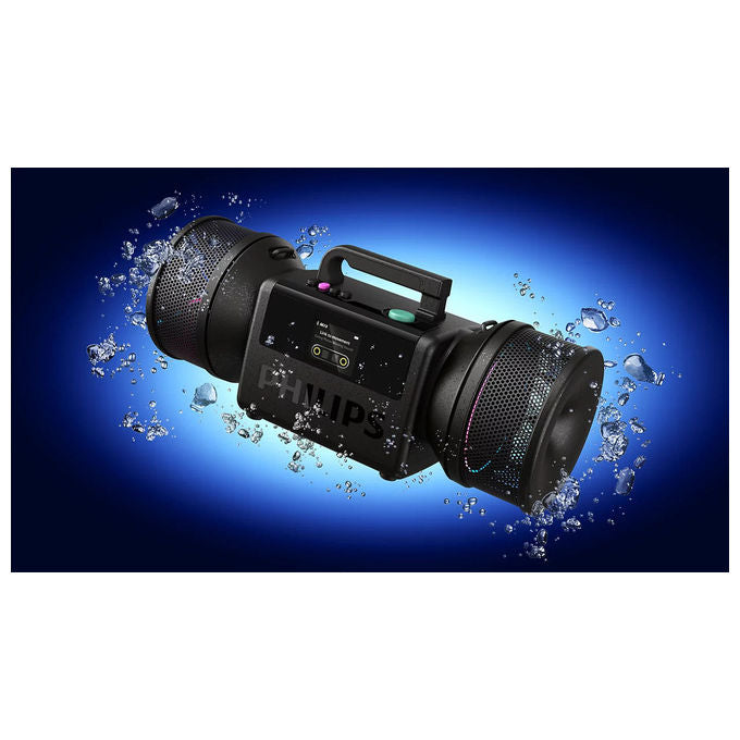 Philips TAMS80B-00 The Tube Altoparlante portatile stereo 140 W RMS Bluetooth 6.0 IP67 colore Nero