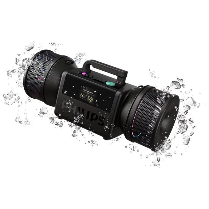 Philips TAMS80B-00 The Tube Altoparlante portatile stereo 140 W RMS Bluetooth 6.0 IP67 colore Nero