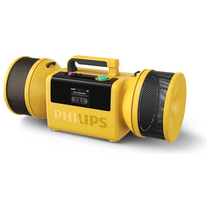 Philips TAMS80Y00 The Tube Altoparlante Portatile 280 W Batteria 24 Ore Bluetooth 6.0 USB-C IP67 colore Giallo