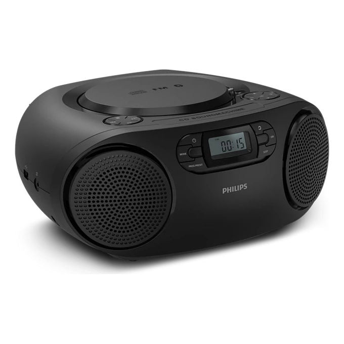 Philips TAZ2000B-10 Lettore CD portatile con Bluetooth e Radio FM Potenza 3 W Colore Nero
