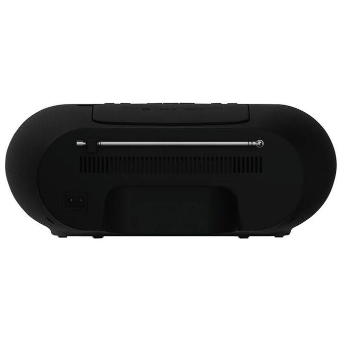 Philips TAZ5000-10 Lettore CD portatile con Bluetooth Riproduzione CD-R CD-RW MP3 Potenza 4 W Display LCD FM Radio Antenna Esterna colore Nero
