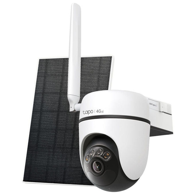 TP-Link TC90G KIT Kit telecamera smart 2K 4G LTE con pannello solare colore Bianco