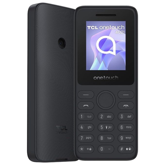 TCL 4021 Display 1.8'' Bluetooth Fotocamera Dual Sim Dark Night Grey