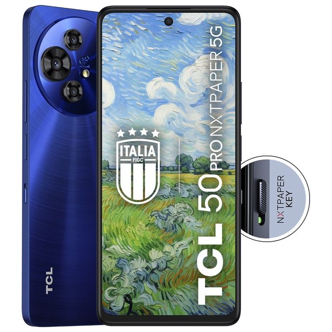 TCL 50 Pro Nxtpaper 5G 8Gb 512Gb 6.78'' 120Hz Dual Sim Midnight Blue