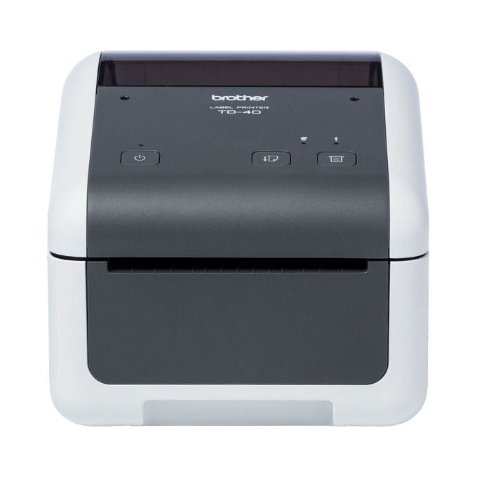 Brother TD-4425DN Stampante per etichette Termica diretta 203 x 203 DPI 203 mm-s colore Grigio, Bianco