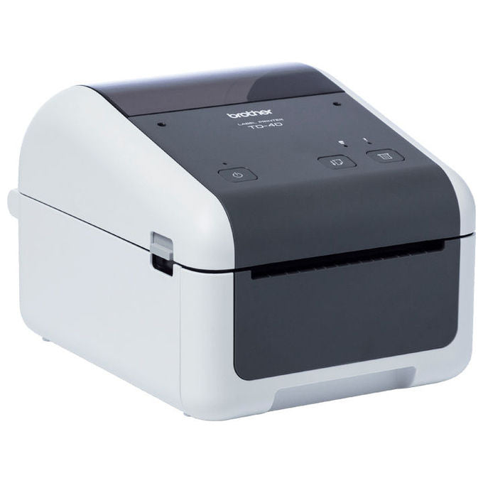 Brother TD-4425DN Stampante per etichette Termica diretta 203 x 203 DPI 203 mm-s colore Grigio, Bianco