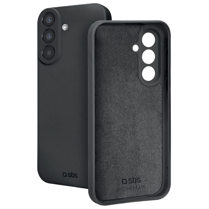 Sbs custodia Instinct per Samsung Galaxy A37, cover in TPU, protezione da graffi e urti, leggera, nera