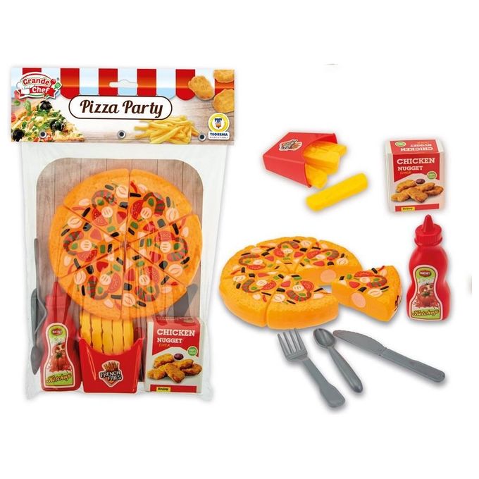 Teorema Playset Cucina Grande Chef Set Pizza Party Assortito