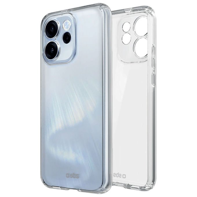 Sbs cover custodia per Oppo Reno 15F e 15FS, TPU flessibile, ultra sottile 0,3 mm, trasparente, protezione graffi