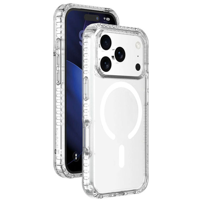 Cellularline TETRAMAG2IPH18PROT ULTRA STRONG MAG Cover compatibile iPhone 18 Pro con protezione antiurto e antibatterica colore Trasparente