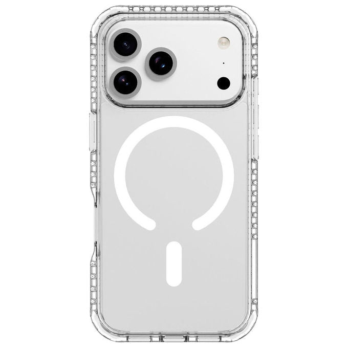 Cellularline TETRAMAG2IPH18PROT ULTRA STRONG MAG Cover compatibile iPhone 18 Pro con protezione antiurto e antibatterica colore Trasparente