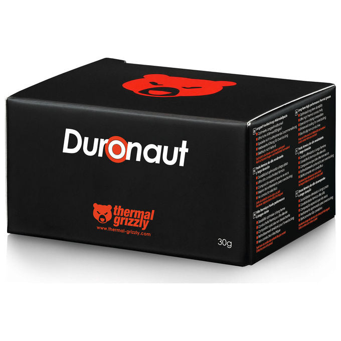 Thermal Grizzly TG-D-030-R Duronaut Pasta Termica 30g Non Conduttiva per CPU GPU e Sistemi Industriali colore Grigio