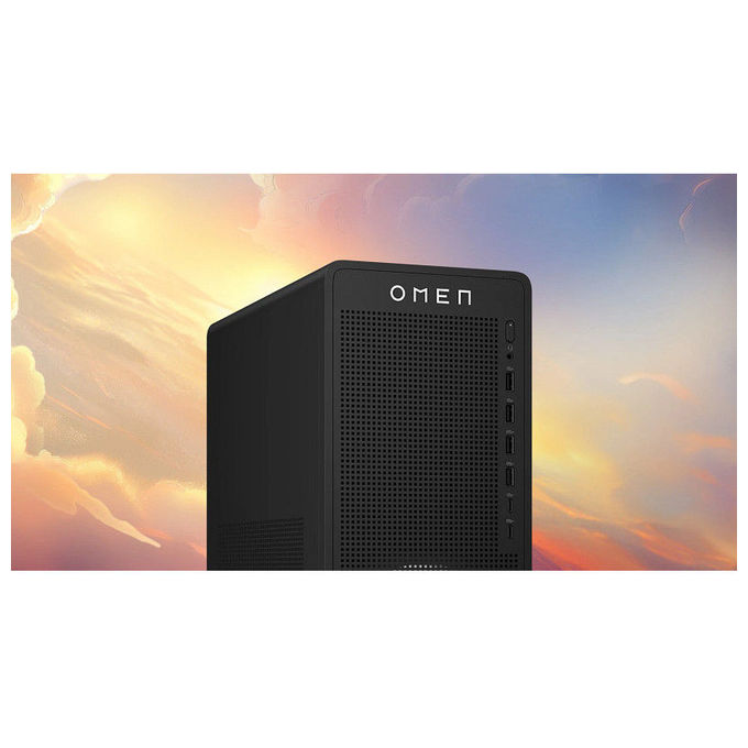 HEWLETT-PACKARD COMPUTER R78700F16GB1TBRTX50508GBW11 PC Gaming R7 8700F 16GB 1TB RTX 5050 8GB W11 colore Nero