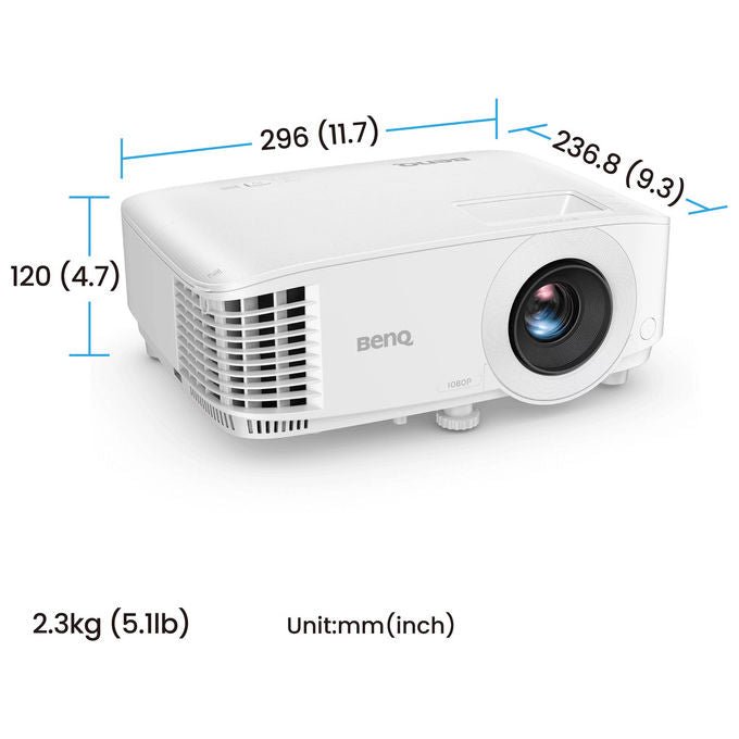 BenQ TH575I Proiettore Full HD DLP 3800 ANSI lumen 1080p Google TV Input Lag 16.7ms Zoom Ottico 1.1x colore Bianco