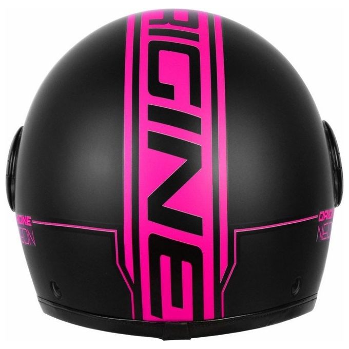 Origine Casco Demi Jet Neon Street Fuxia taglia L