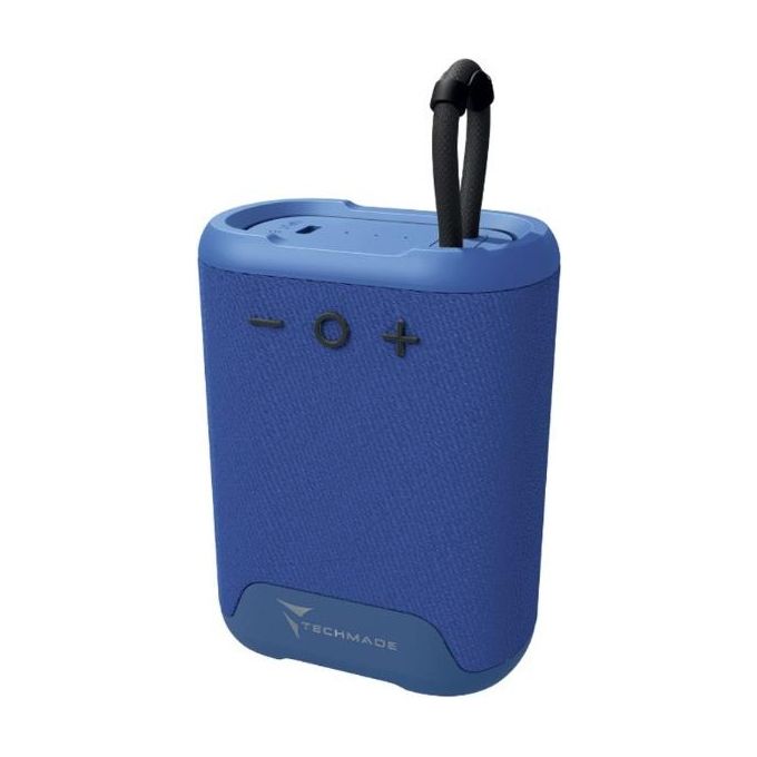 Techmade Speaker Senza Filo Pattern Blu