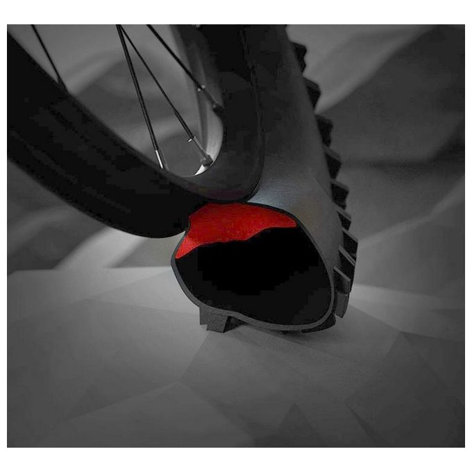 Technomousse Mousse Bicicletta sistema tubeless MTB-Enduro Size 27,5 RED POISON