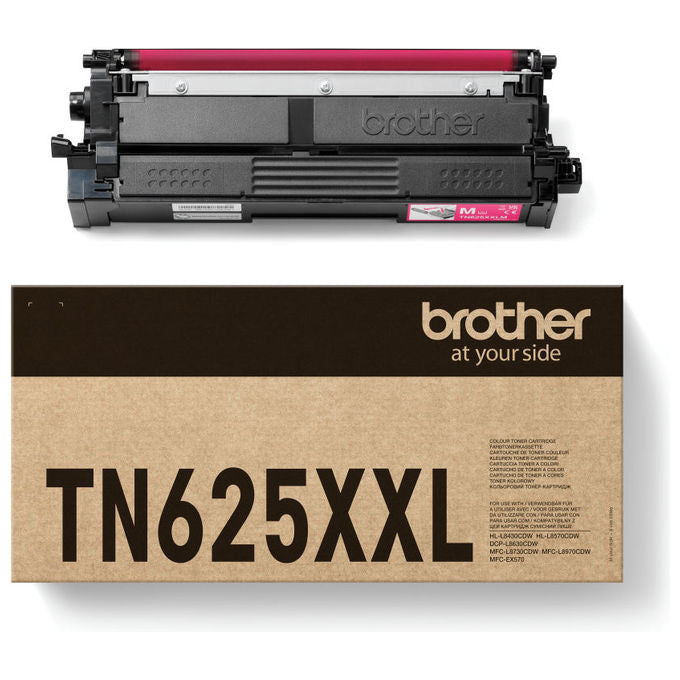 Brother TN-625XXLM Cartuccia Toner Originale Magenta Resa 6500 Pagine colore Magenta