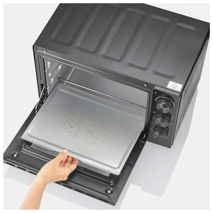 Severin TO 2075 Forno con Tostapane 30 L 1600 W Funzione Grill e Rotisserie (45.3x40x34.5 cm) colore Nero